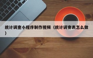 诸暨统计调查小程序制作视频（统计调查表怎么做）